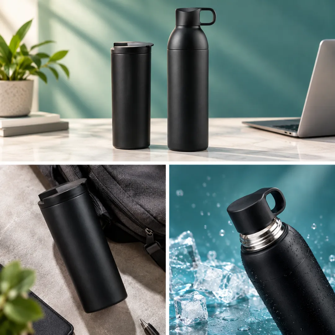2-in-1 Convertible Vacuum Bottle & Tumbler - Image 2