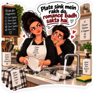 custom apron sticker