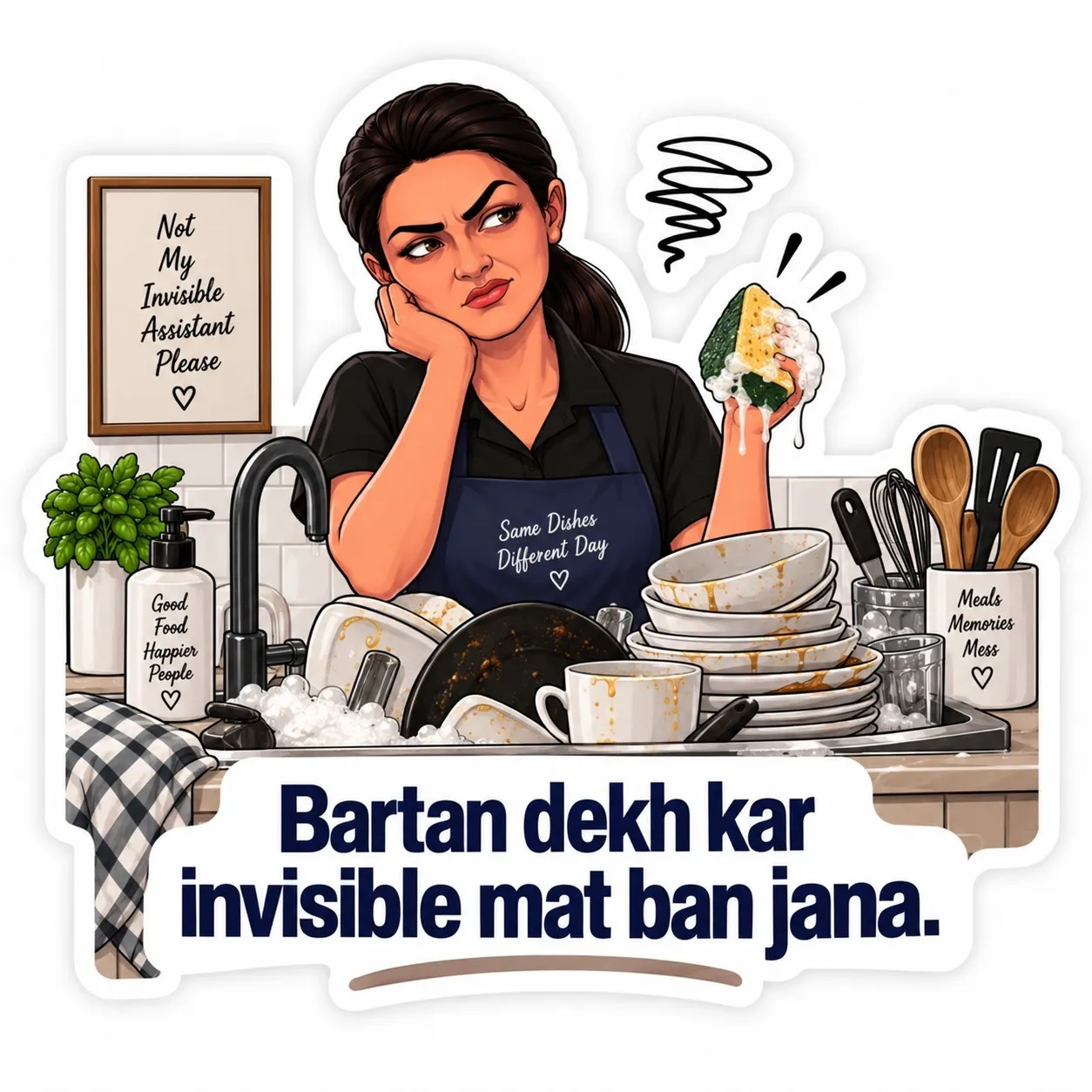 Custom Apron Stickers – Print Your Own Design, Logo & Quotes - Image 19